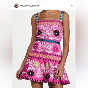 Alexis pink Mini Dress